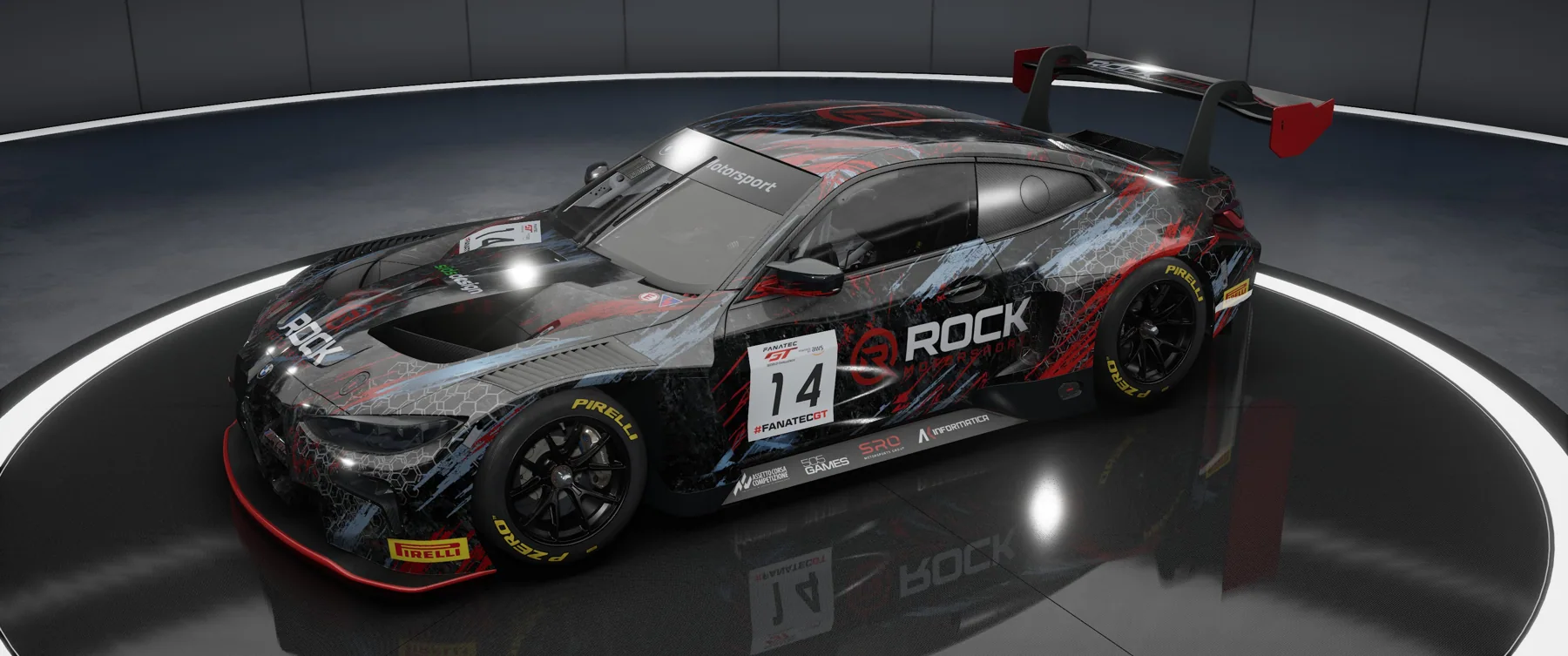 Rock Motorsport BMW – Original-Livery, Ansicht 1