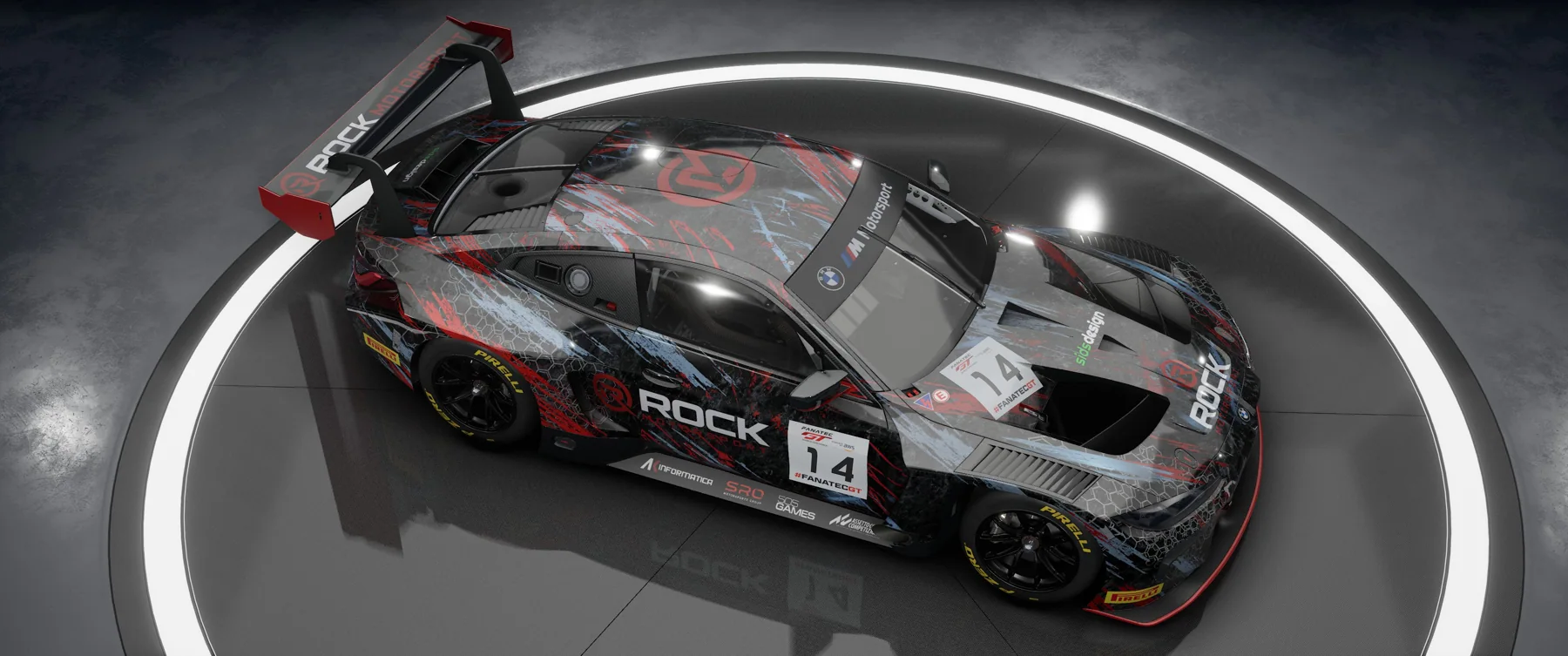 Rock Motorsport BMW – Original-Livery, Ansicht 4