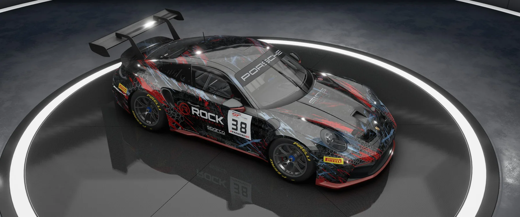 Rock Motorsport Porsche Cup – Original-Livery, Ansicht 2
