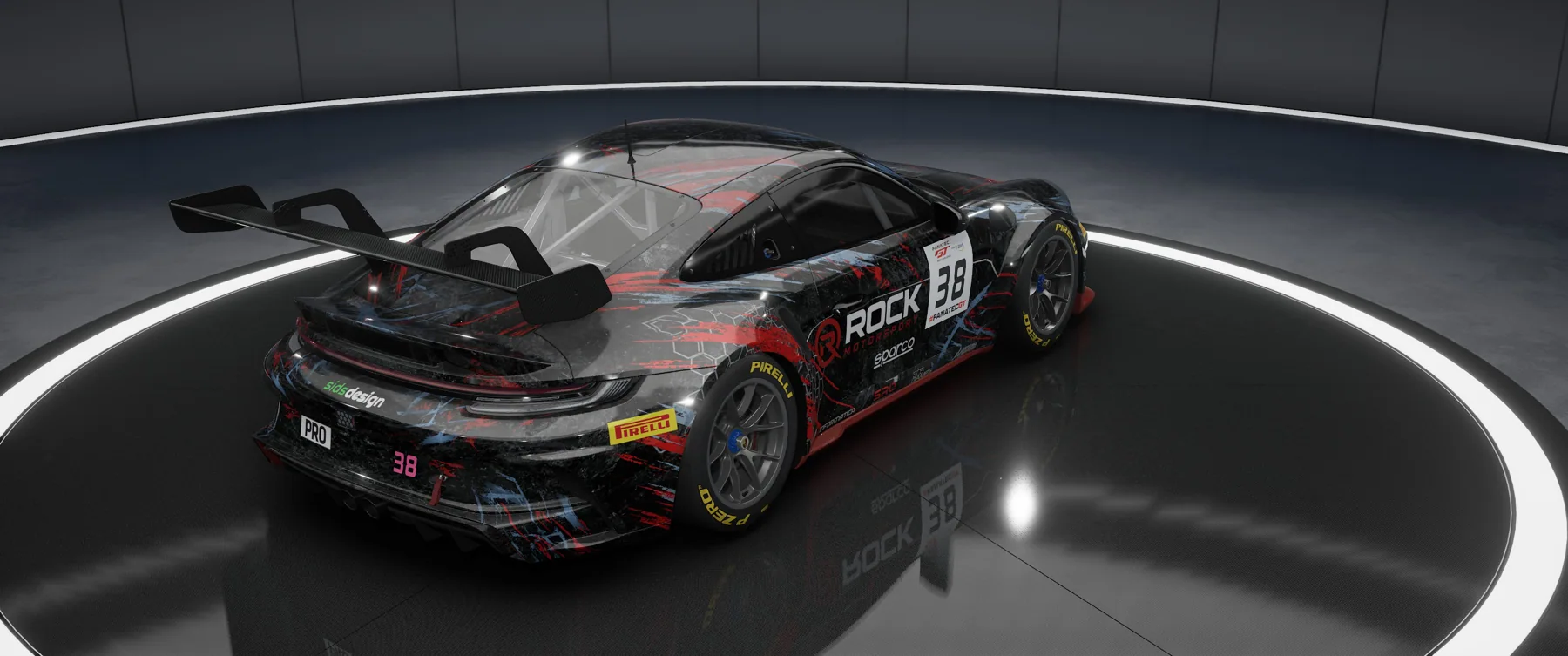 Rock Motorsport Porsche Cup – Original-Livery, Ansicht 3