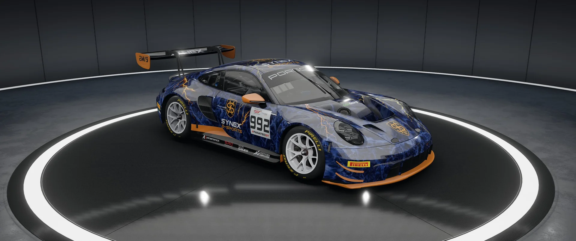 SYNEX ESPORTS Porsche – Original-Livery, Ansicht 4